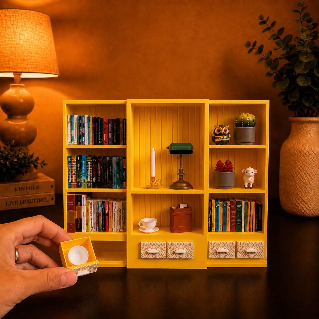 Mini Bookshelf (Items not included)