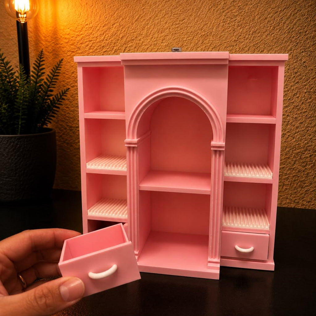 Mini Vinyl Collection Shelf with 4 disco holders (Items not included)