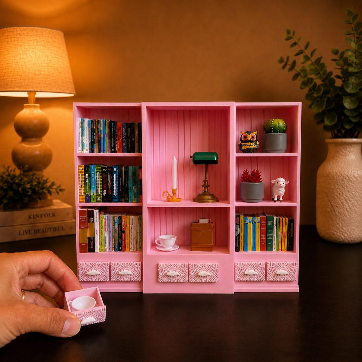 Mini Bookshelf (Items not included)