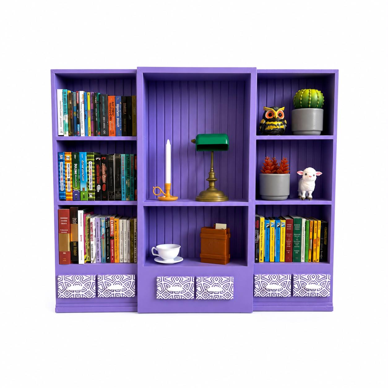 Mini Bookshelf (Items not included)