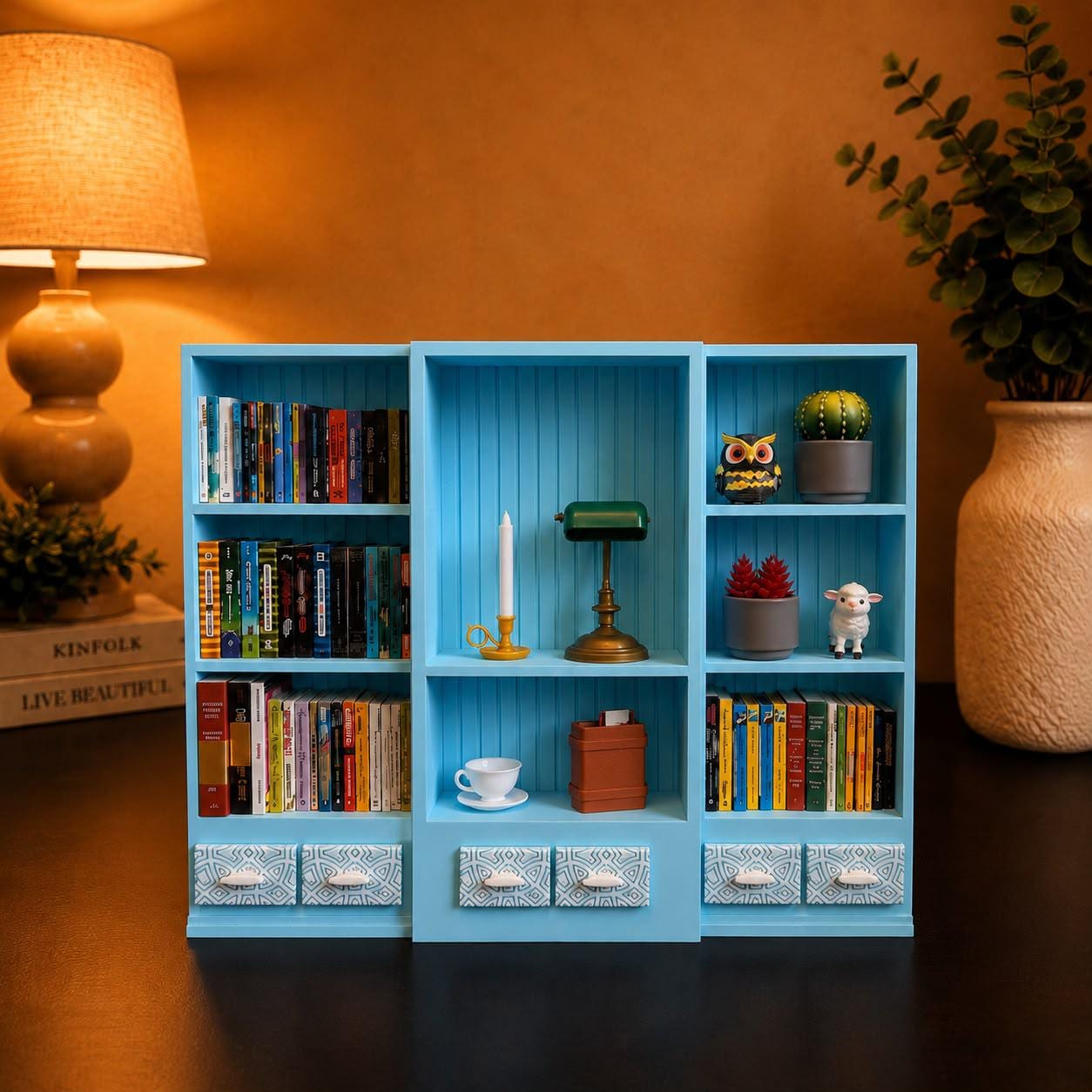 Mini Bookshelf (Items not included)
