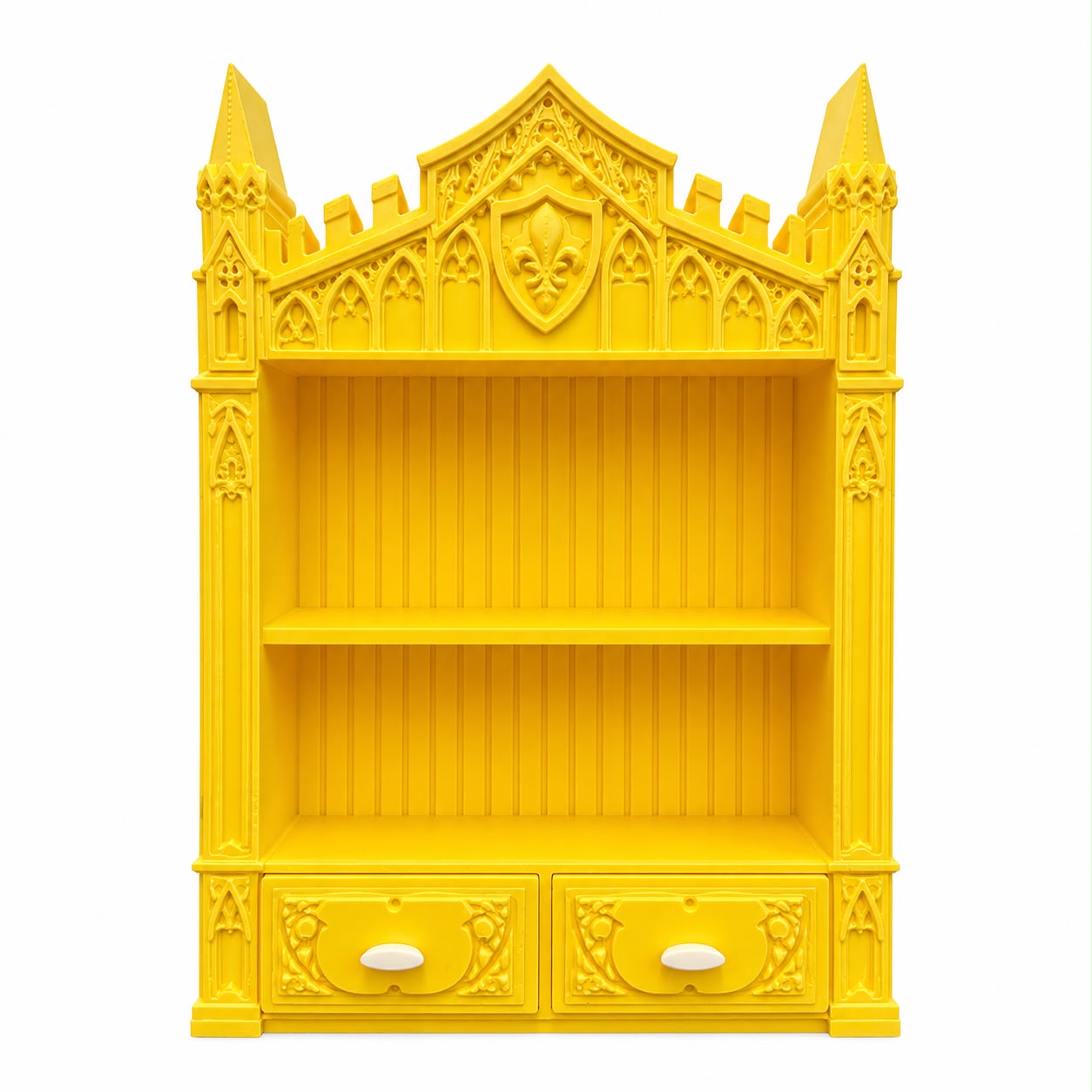 Gothic Medieval Miniature Shelf – 3D Printed Miniature Castel Shaped Display Organizer (Items not included)