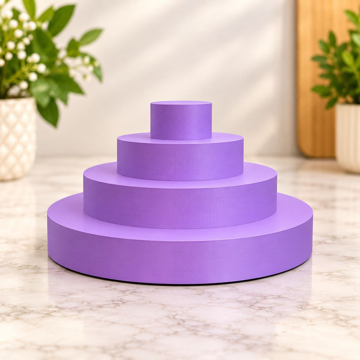 Round Display Shelf – Perfect for Mini Collections (Items not included)