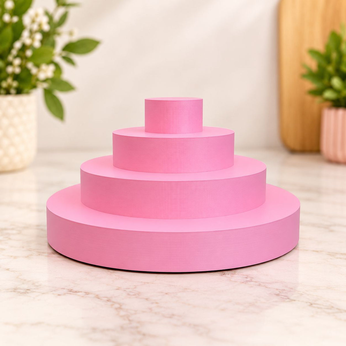 Round Display Shelf – Perfect for Mini Collections (Items not included)