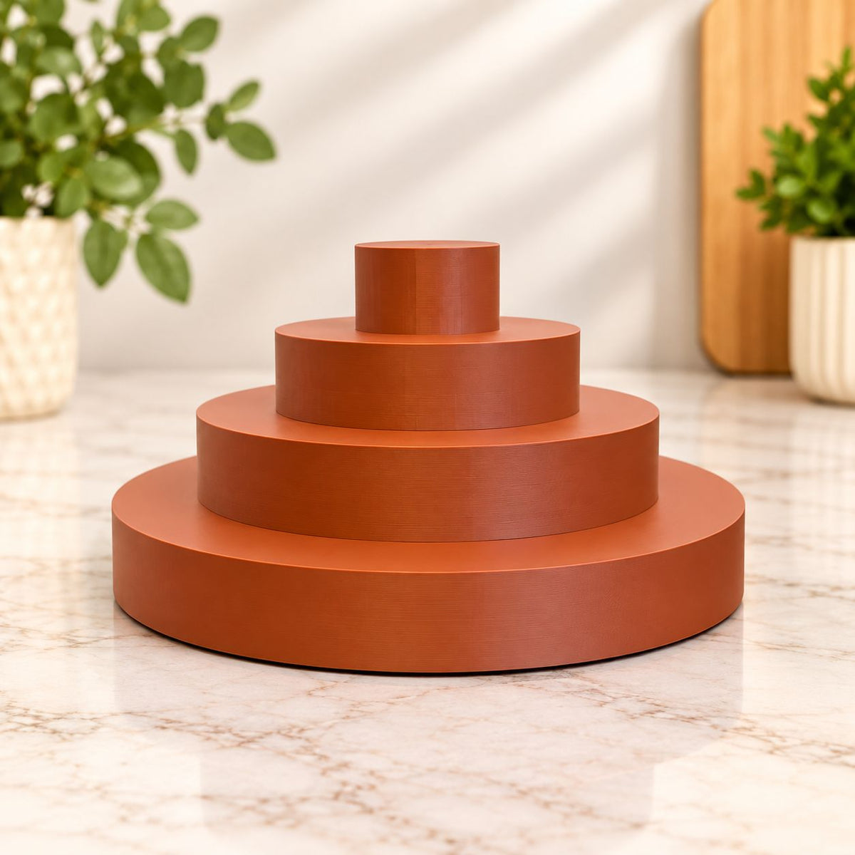 Round Display Shelf – Perfect for Mini Collections (Items not included)