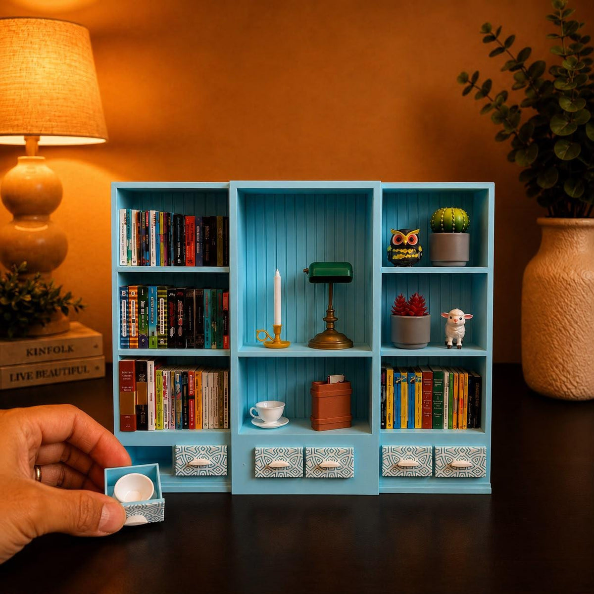 Mini Bookshelf (Items not included)