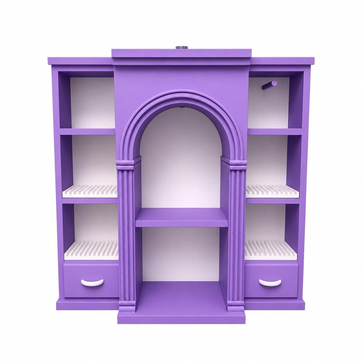 Mini Vinyl Collection Shelf with 4 disco holders (Items not included)