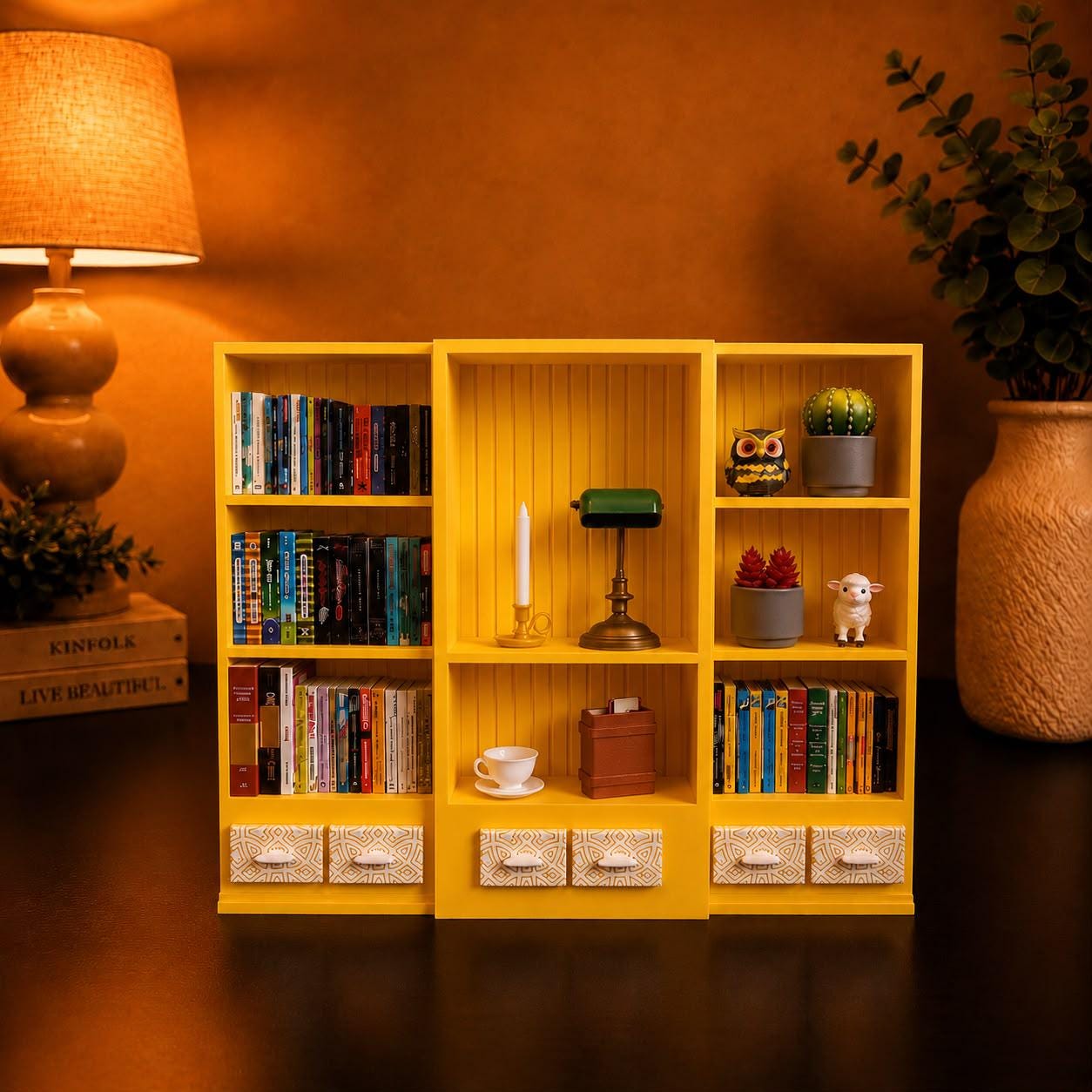 Mini Bookshelf (Items not included)