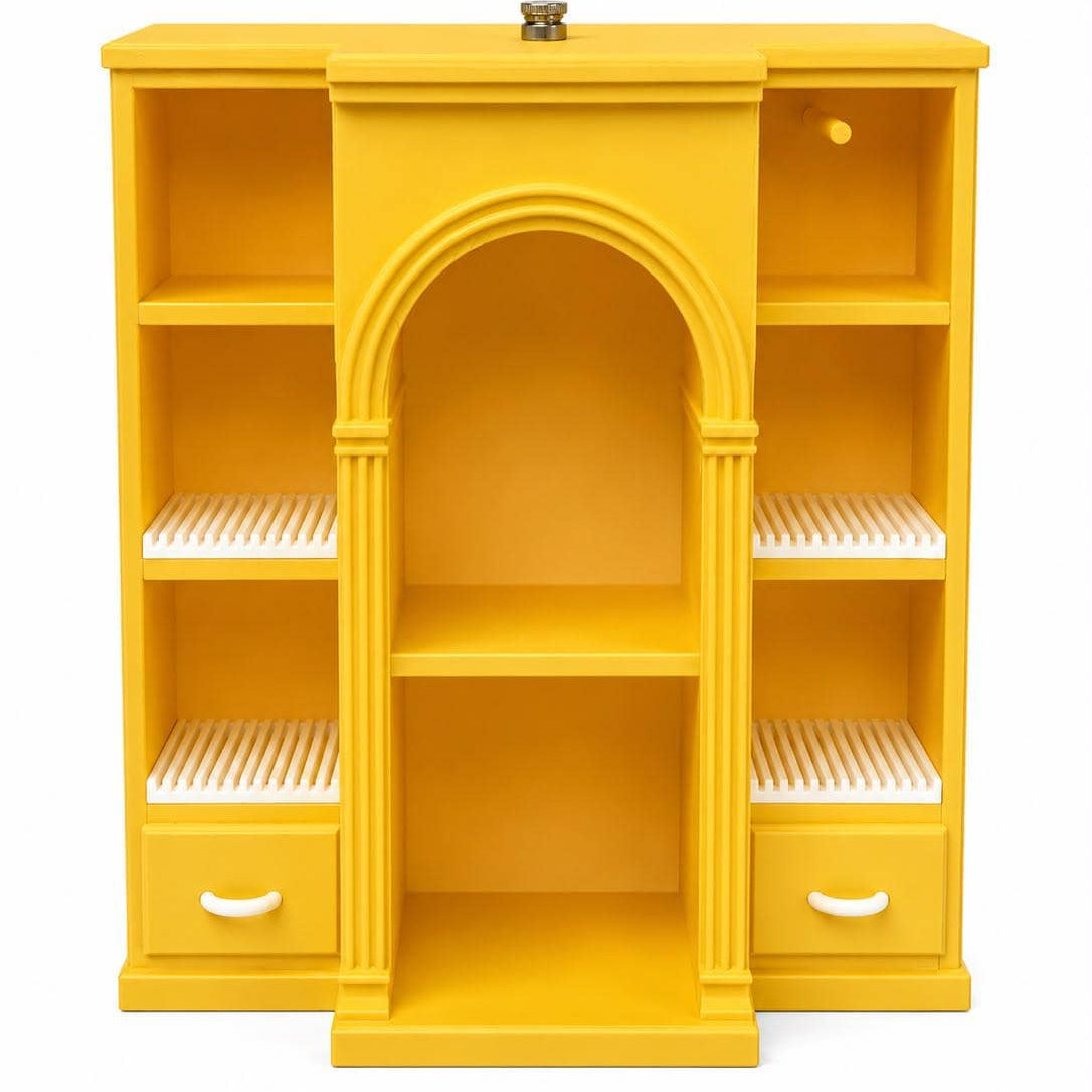 Mini Vinyl Collection Shelf with 4 disco holders (Items not included)