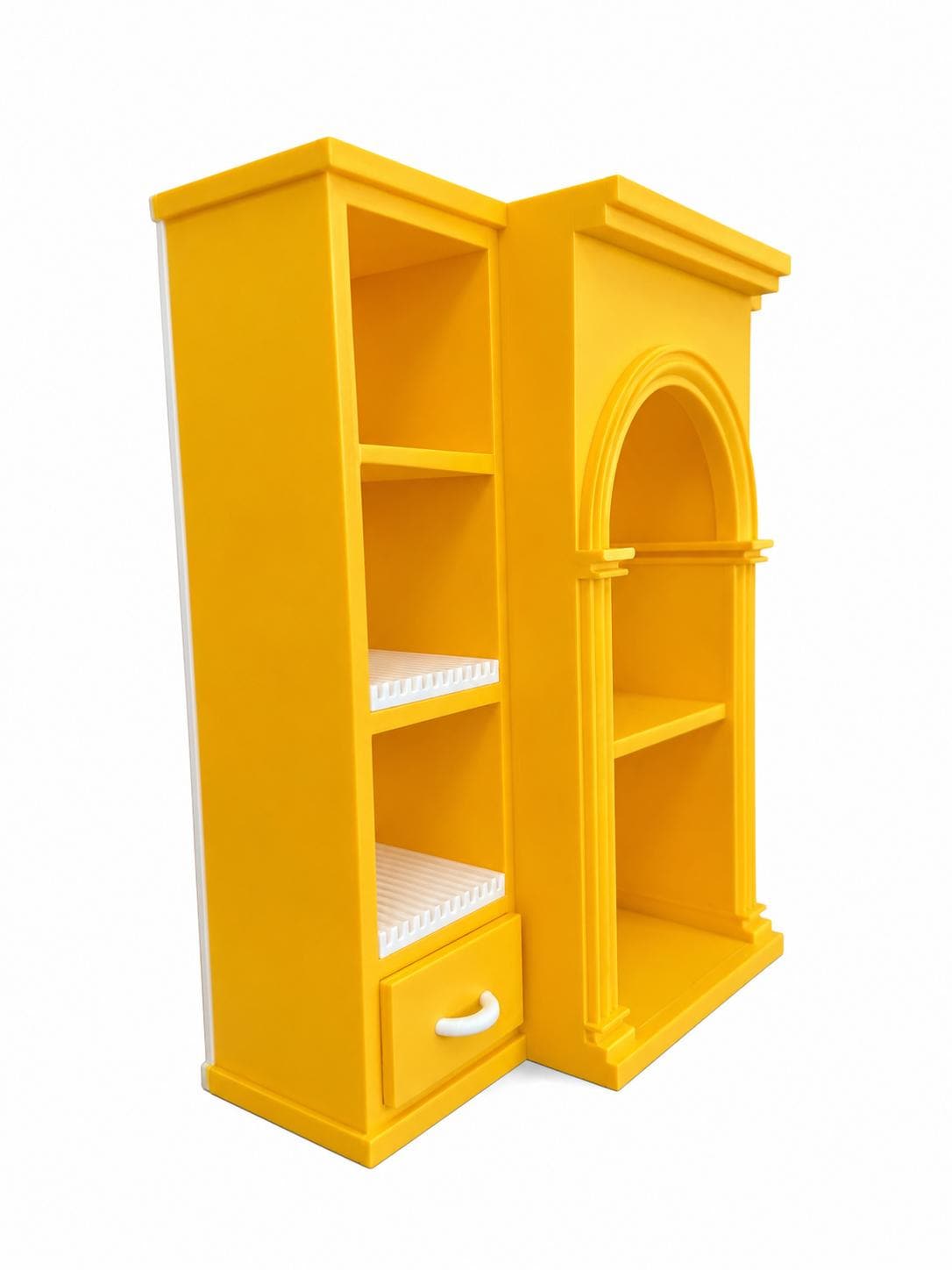 Mini Vinyl Collection Shelf with 4 disco holders (Items not included)