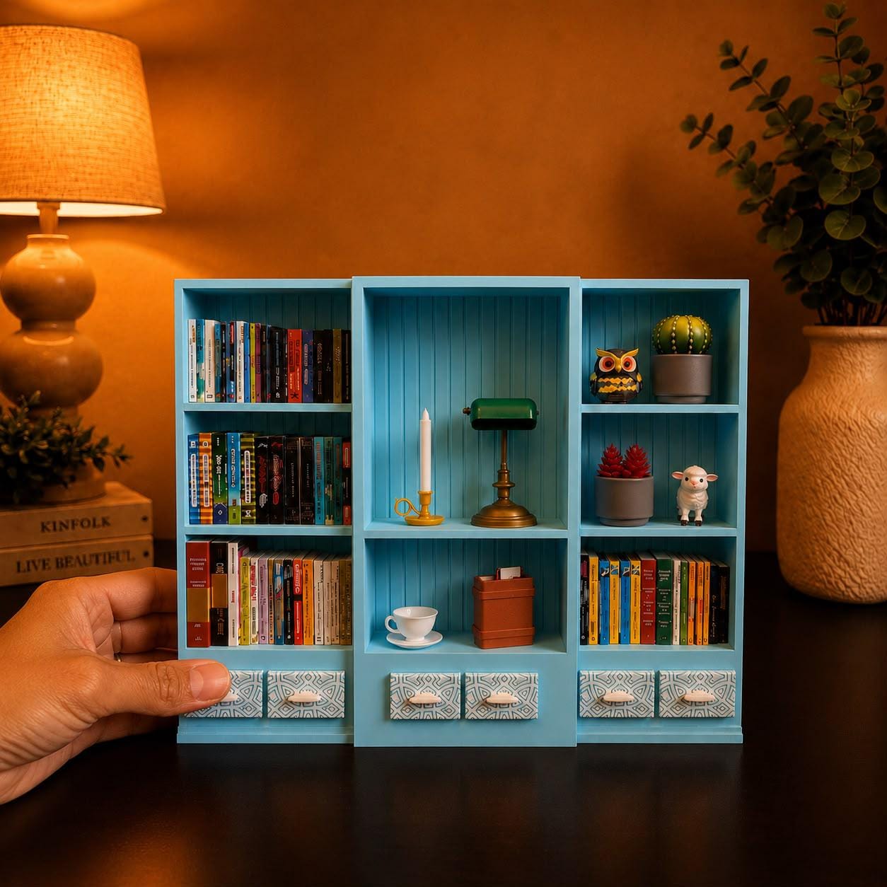 Mini Bookshelf (Items not included)