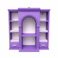 Mini Vinyl Collection Shelf with 4 disco holders (Items not included)