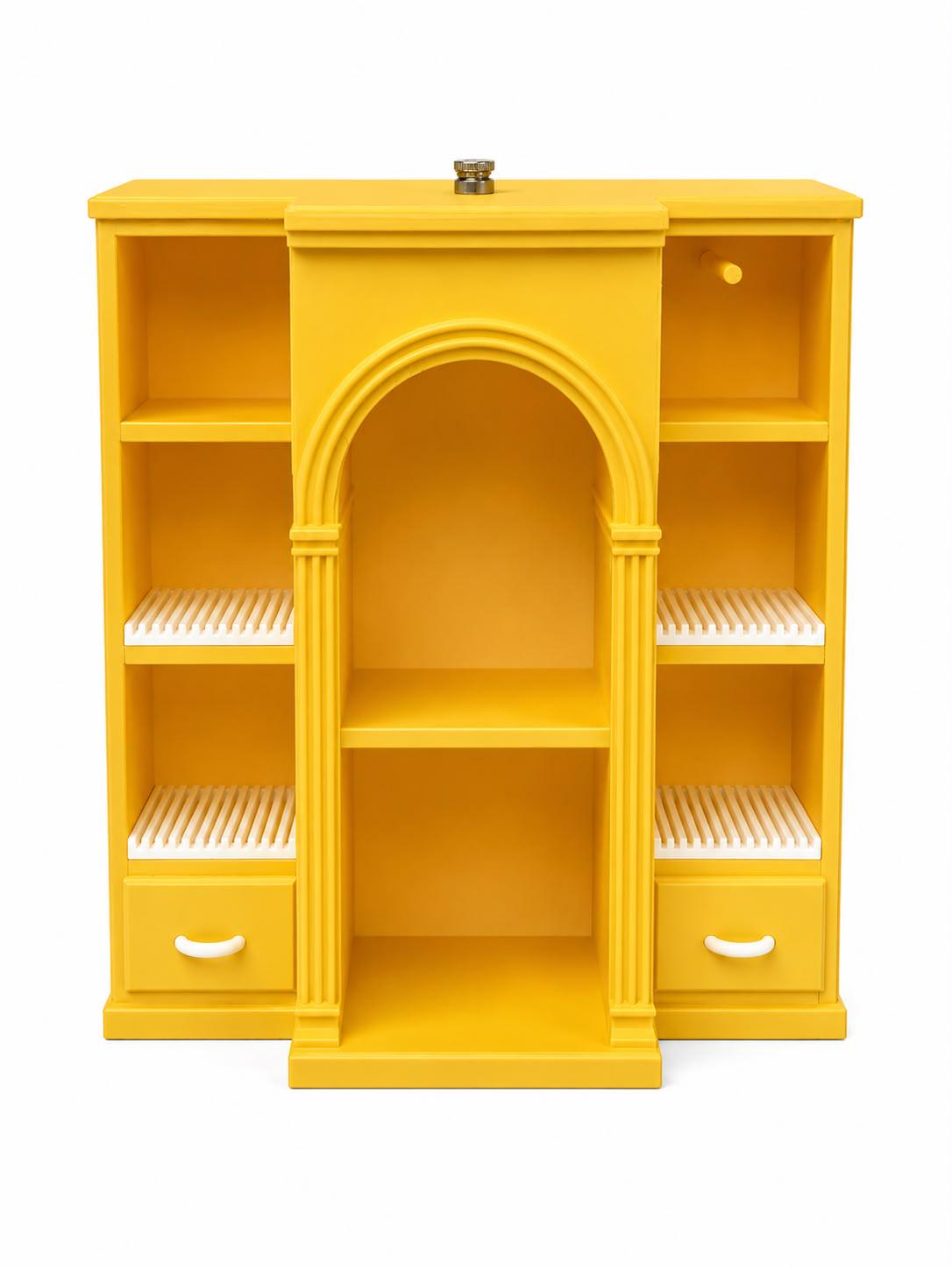 Mini Vinyl Collection Shelf with 4 disco holders (Items not included)