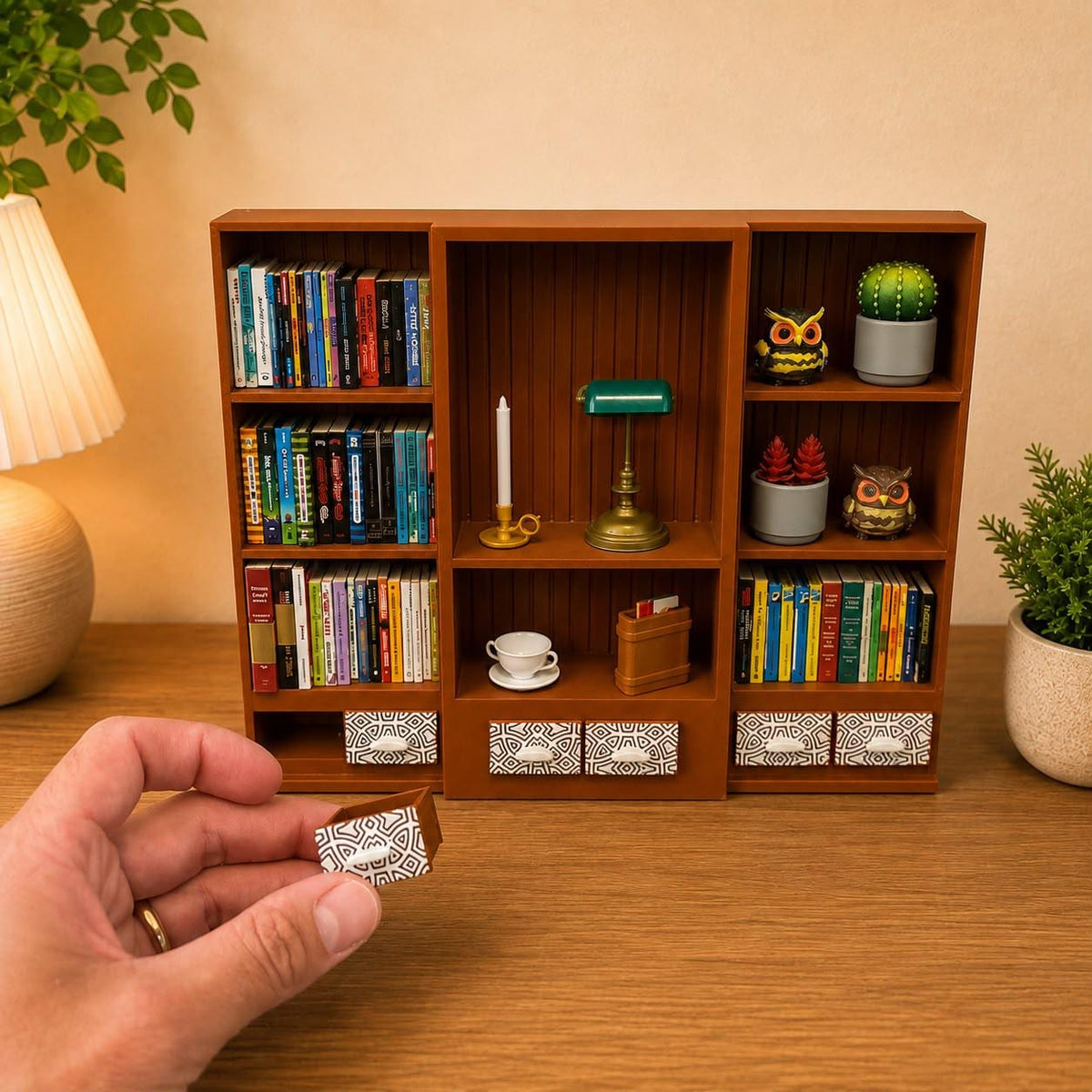 Mini Bookshelf (Items not included)