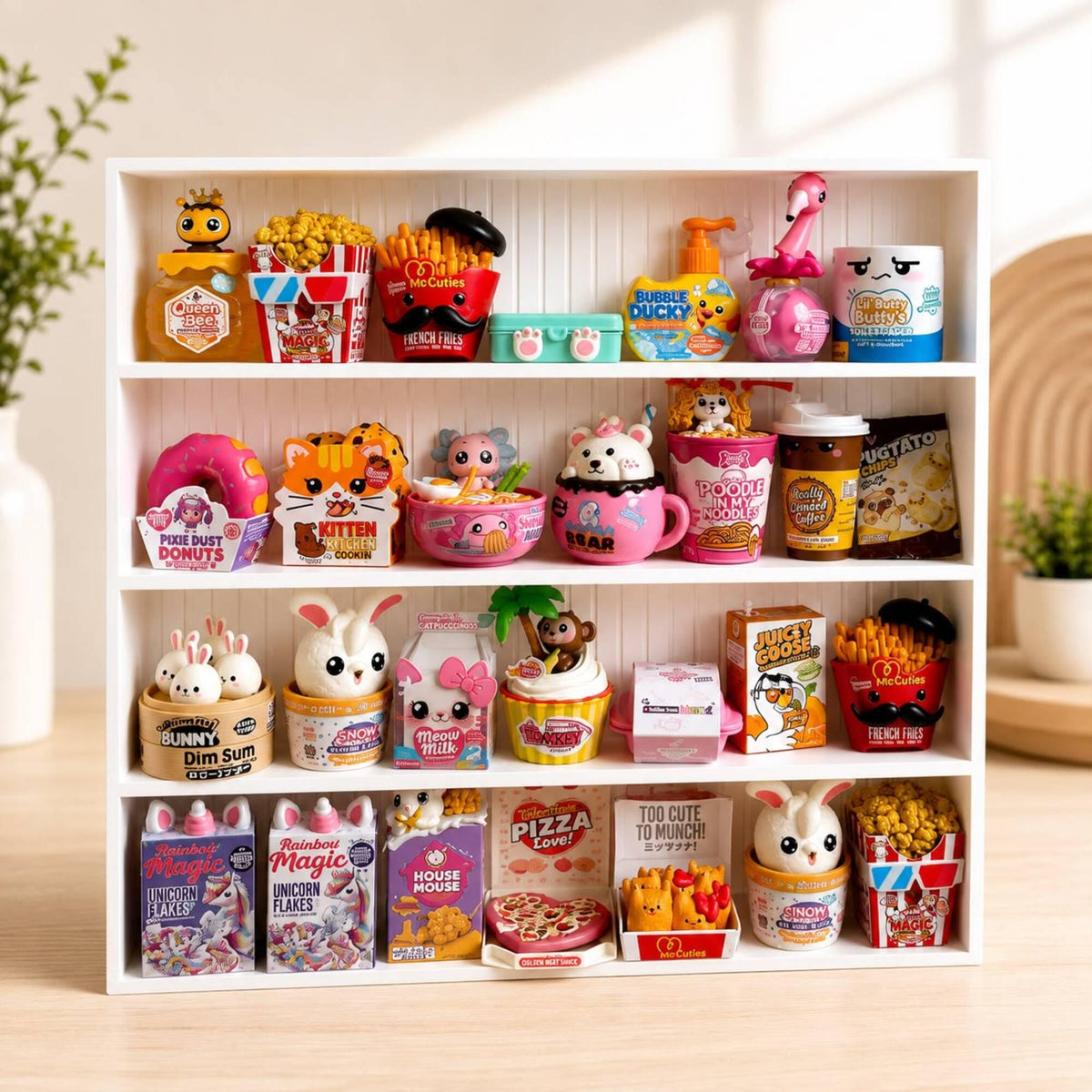 Mini Display Shelf – 3D Printed Miniature Storage & Display Organizer (Items not included)