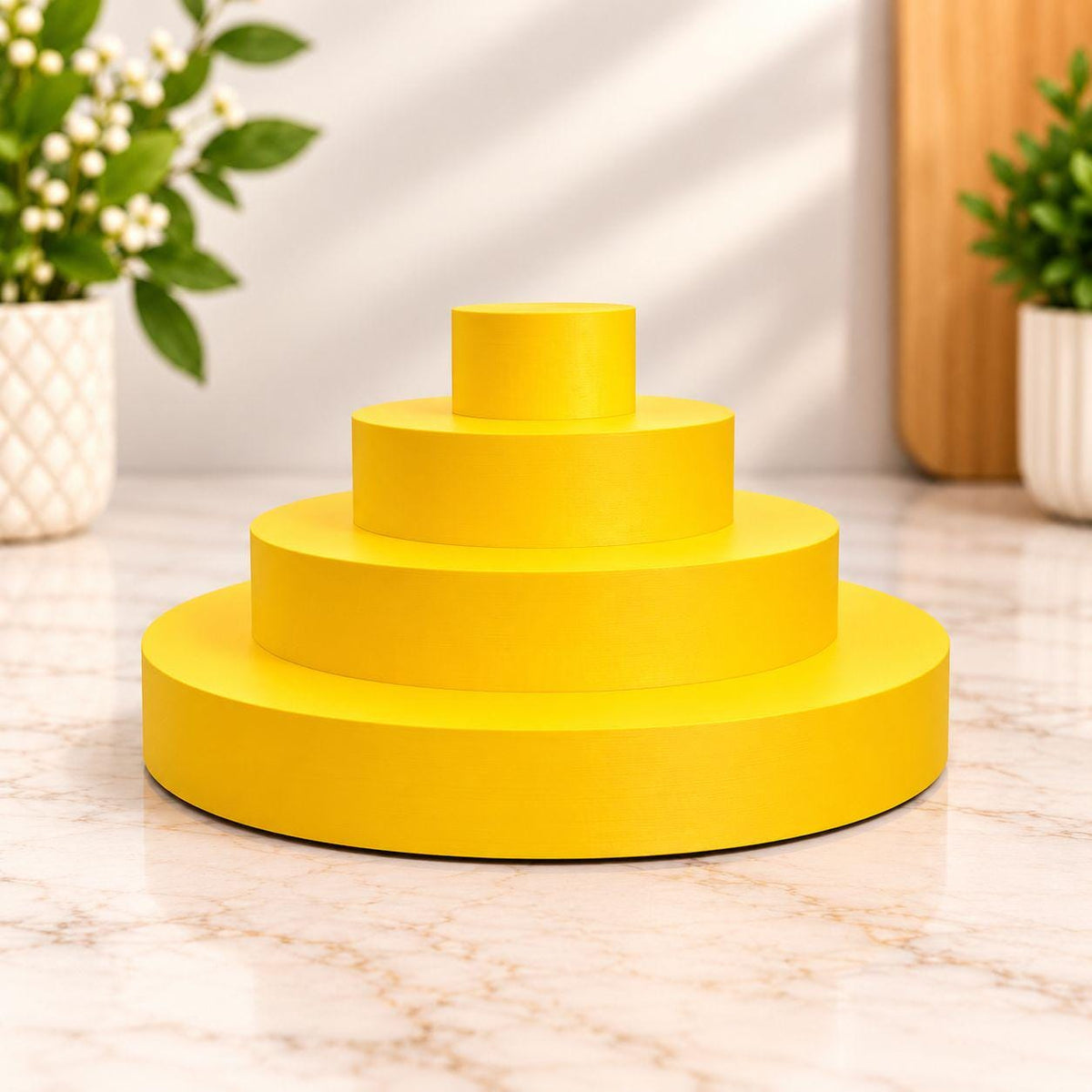 Round Display Shelf – Perfect for Mini Collections (Items not included)