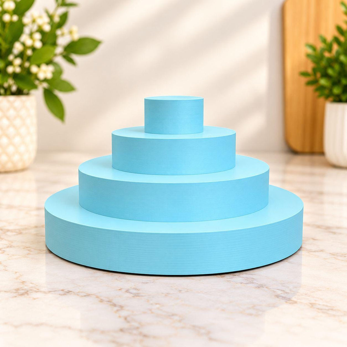 Round Display Shelf – Perfect for Mini Collections (Items not included)